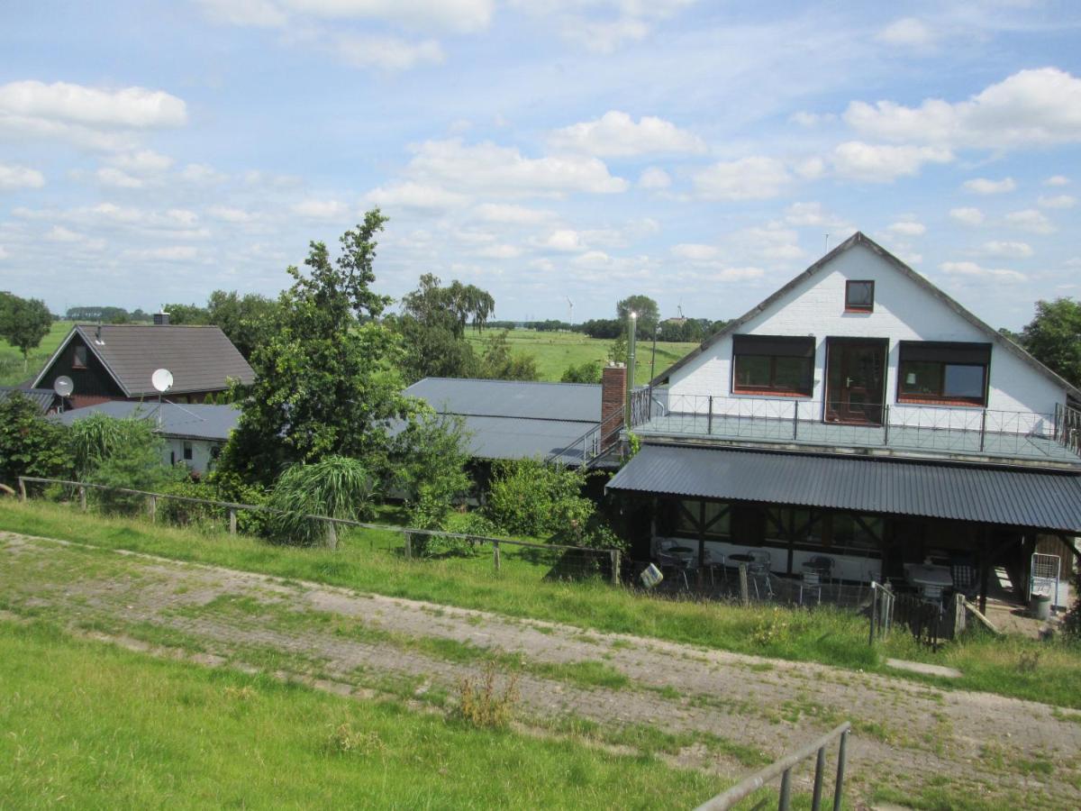 Pension Werner Nagel Wewelsfleth Exterior foto